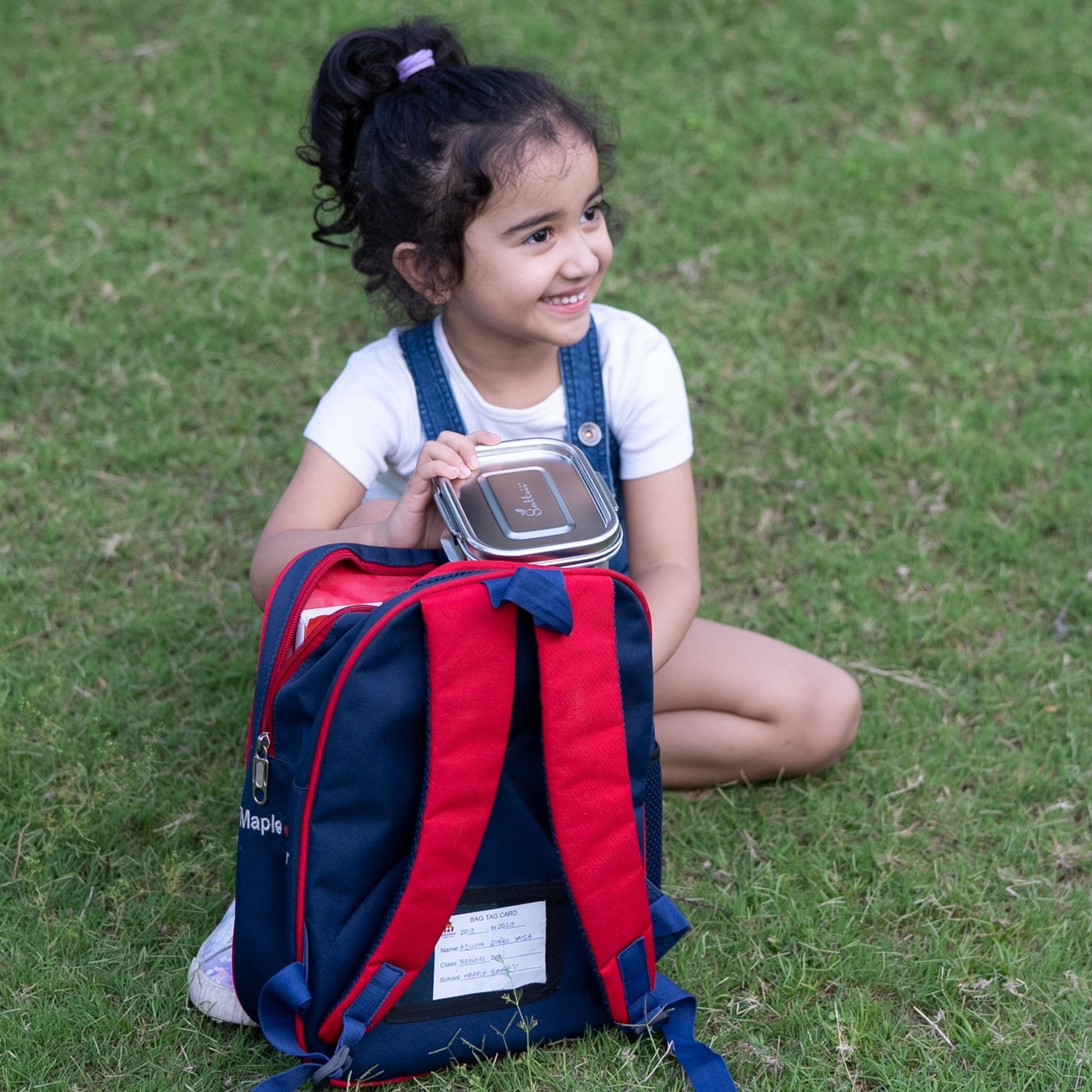 Sotfclip Brotdosen Bundle: 3 x 780ml mit Trennwänden für Kinder - Edelstahl Lunchboxen von Sattvii®